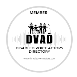 Disabled Voice Actors Directory